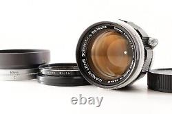 N MINT with Hood? Canon 50mm f/1.4 L39 LTM MF Lens Leica Screw Mount From JAPAN