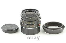 N MINT+++ with Hood? Minolta M Rokkor 28mm f/2.8 Lens For CLE Leica M Mount Japan