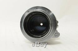 N Mint Canon Serenar 50mm F/1.9 Leica L39 Mount Collapsible Silver Lens #1346