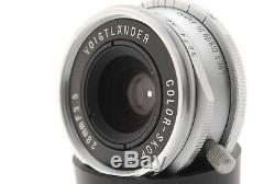 NearMint Voigtlander Color Skopar 28mm F3.5 For Leica L39 Mount (280-W384)