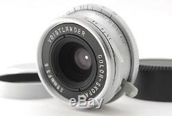 NearMint Voigtlander Color Skopar 28mm F3.5 For Leica L39 Mount (280-W384)