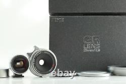 Near MINT Box + Finder RICOH GR 28mm F/2.8 Lens Leica L39 LTM Mount From JAPAN