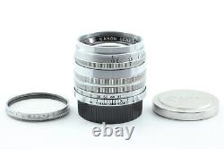 Near MINT- Canon 50mm F1.8 MF Lens Leica Screw Mount L39 LTM Silver From JAPAN