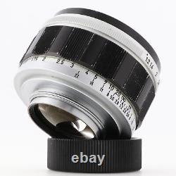 Near MINT Canon 50mm F/1.2 LTM L39 Leica Screw Mount MF Lens Tested! JAPAN DHL