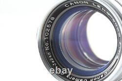 Near MINT Canon 50mm f/1.8 Chrome LTM L39 Leica Screw Mount Lens from Japan