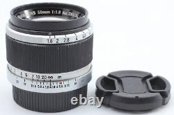 Near MINT Canon 50mm f/1.8 MF Lens L39 LTM Leica screw Mount From JAPAN