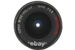 Near MINT Voigtlander Super Wide Heliar 15mm f4.5 Aspherical Leica M Mount