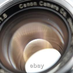 Near MINT withHOOD Canon 50mm f/1.8 Lens LTM L39 Leica Screw Mount From JAPAN
