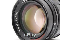 Near Mint Voigtlander Nokton 50mm F/1.5 ASPH Lens for Leica L Mount C37