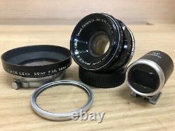 Near Mint with 35mm Viewfinder Canon 35mm F/2 LTM L39 Leica Mount From Japan