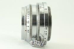 Near Mint with Finder Canon Serenar 35mm F2.8 Leica L Screw Mount L39 LTM Japan