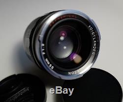 Neuwertiges Objektiv Voigtländer Nokton 35mm F1.2 asphärisch II, Leica M Mount