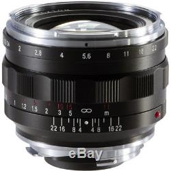 New VOIGTLANDER NOKTON 40mm f/1.2 Aspherical VM Lens Leica M Mount Made in Japan