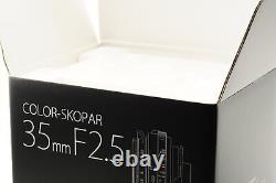 New Voigtlander Color Skopar 35mm F2.5 PII VM Leica M Mount Wide Angle MF Lens