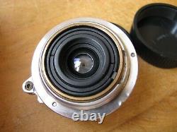 Nikon 28mm 2.8cm W-Nikkor C f/3.5 Lens in Leica Screw Mount LTM L39 M39 Read