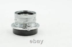 Nikon W-Nikkor C 3.5cm f2.5 Rangefinder Lens 35mm L39 M39 Leica Mount #772