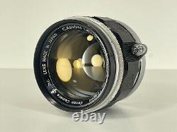 Optical Mint READ Canon 50mm f/1.4 MF Standard Lens L39 LTM Leica Screw Mount