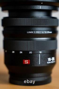 PANASONIC Lumix S PRO 16-35mm f/4 Lens (S-R1635) Leica L Mount