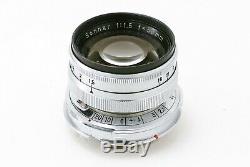 RARE Carl Zeiss Sonnar 50mm f1.5 for Contax RF with Leica M Mount Adapter #284