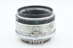 RARE! EXC++ CANON 35mm f1.8 Leica 39mm LTM Leica screw mount From JAPAN