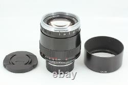 RARE N MINT Carl Zeiss Sonnar T 85mm f2 ZM Lens Leica M Mount Hood From JAPAN