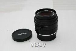 RARE TOP MINTKonica M-HEXANON 35mm f/2 for Leica M-Mount #2951