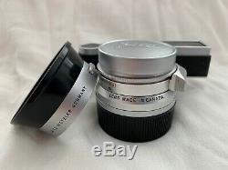 RARE VINTAGE Leitz Leica Summicron 12/35mm (35mm F2) M Mount with Glasses