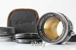 READ! MINT with Hood&Case Canon 50mm f/1.4 Leica LTM L L39 Mount Lens from Japan