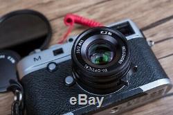 REAL EU SHIP! 7Artisans 35mm f/2.0 for Leica-M-mount Wide-Angle lens BLACK