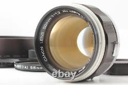 Rara Leica M Mount Near MINT Canon 50mm f/1.2 LTM L39 ML Ring Lens From JAPAN