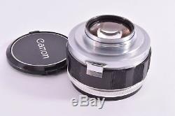 Rare CANON 50mm/F1.2 Leica 39mm LMT screw mount