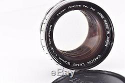 Rare CANON 50mm/F1.2 Leica 39mm LMT screw mount #43488