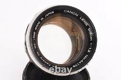 Rare CANON 50mm/F1.2 Leica 39mm LMT screw mount #44179