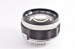Rare CANON 50mm/F1.2 Leica 39mm LMT screw mount #46981
