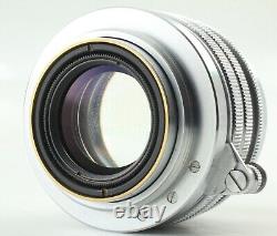 Rare Canon 50mm F1.5 Chrome Silver Leica Screw L Mount L39 Ltm Mf Old Lens Japan