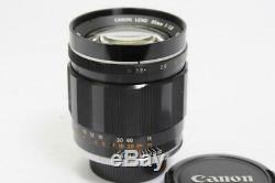 Rare! Canon 85mm f/1.8 MF Lens Leica Screw Mount LTM L39 from Japan A990