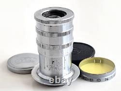 Rare! FED 100mm F/6.3, USSR Telephoto lens for FED Zorki Leica, M39 screw mount