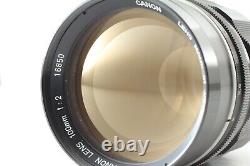 Rare TOP MINT with Finder Canon 100mm f/2 MF Lens Leica L39 LTM Mount from JAPAN