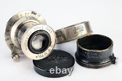 Rare Vintage Leica Elmar 50mm F/ 3.5 Nickel M39 Wide Screw Mount LTM Lens (1932)
