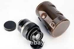 Rare Vintage Leica Elmar 90mm F/4 Fat Nickel M39 Wide Screw Mount LTM Lens 1932