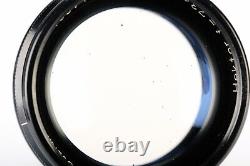 Rare Vintage Leica Hektor 73mm F/1.9 Black and Nickel Screw Mount LTM Prime Lens