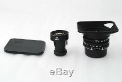 Ricoh GR 21mm f/3.5 Black Limited for LTM Leica Screw Mount Very Good #2200