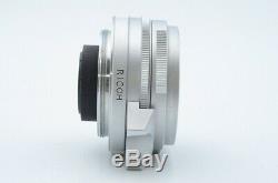 Ricoh GR 28mm f/2.8 Silver for Leica L39 LSM LTM Screw Mount lens MINT #521
