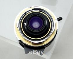 Ricoh GR Lens 21mm F3.5 Leica L39 screw mount + M mount Adapter + shoe Finder