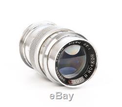 Rokkor Super 8.5cm f/2.8 for Leica M39 Mount