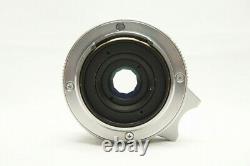 Rollei Sonnar 40mm F2.8 HFT MF Lens Silver for Leica L39 Screw Mount #201003b