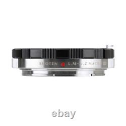 SHOTEN Lens adapter Close Focus for Leica M mount to Nikon Z Z6 Z7 camera Black