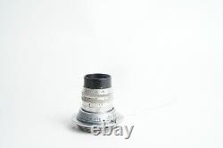 SOM Berthiot Cinor 5cm F3.5 Leica Thread Mount LTM Converted Lens RF Coupled