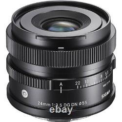 Sigma 24mm f/3.5 DG DN Contemporary Lens for L Mount Cameras