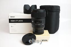 Sigma 35mm F1.4 DG HSM Art for L mount cameras